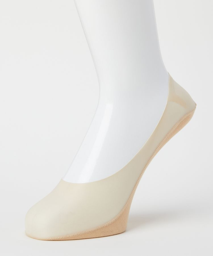 やや深履き　ベージュ　おすすめシューズ/ローファー